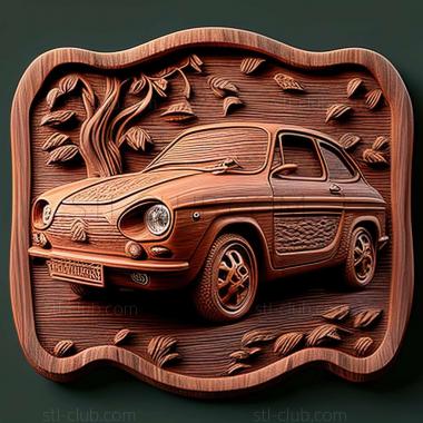 3D мадэль Fiat 850 (STL)